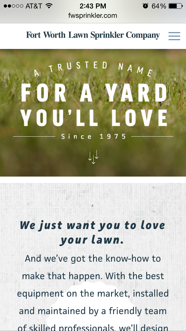 mobile website 1