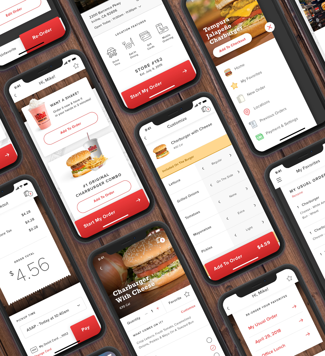 Habit Burger - Mobile App