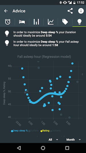 Sleep As Android Mobile App Screen