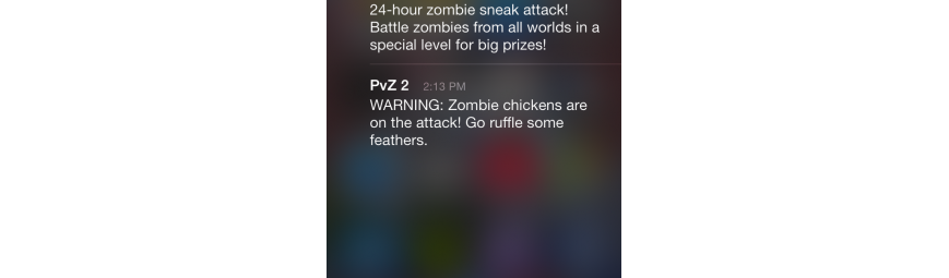 Native Mobile App Alert