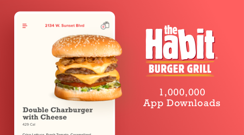 Habit Burger Mobile App Screenshots